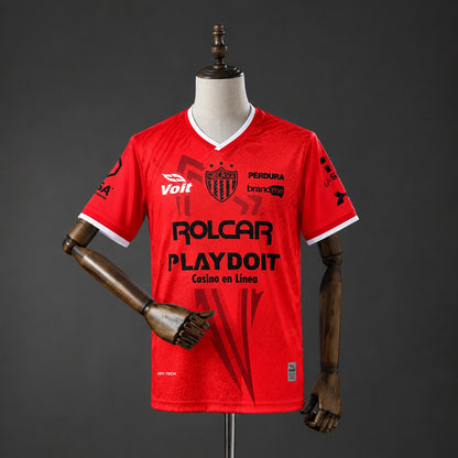 Camisola Club Necaxa 2026-27 Alternativa Vermelha Versão Adepto