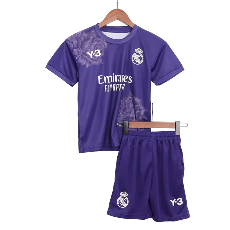 Kit Criança Real Madrid CF 2024-25 Edição Especial Y-3 Azul