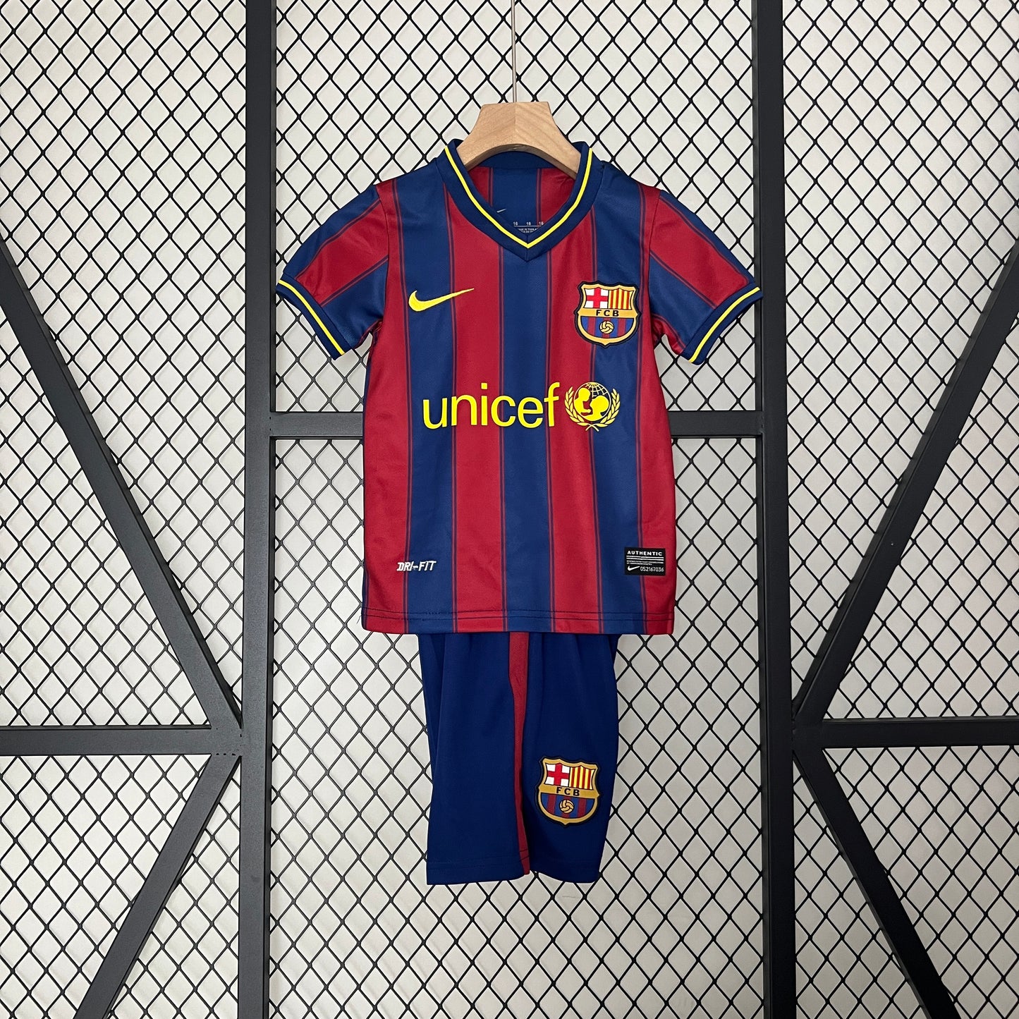 Kit Criança FC Barcelona 2009-10 Principal