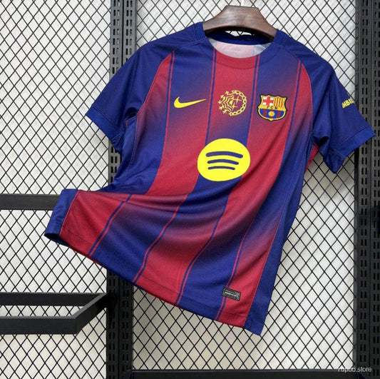 Camisola FC Barcelona 2025-26 Edição Dellafuente Versão Adepto