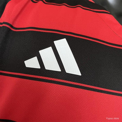 Camisola CR Flamengo 2025-26 Principal Lisa Versão Jogador