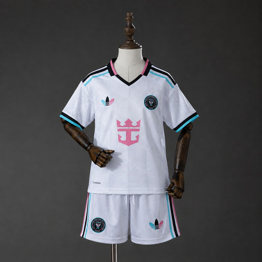 Kit Criança Inter Miami CF 2026-27 Alternativo Branco