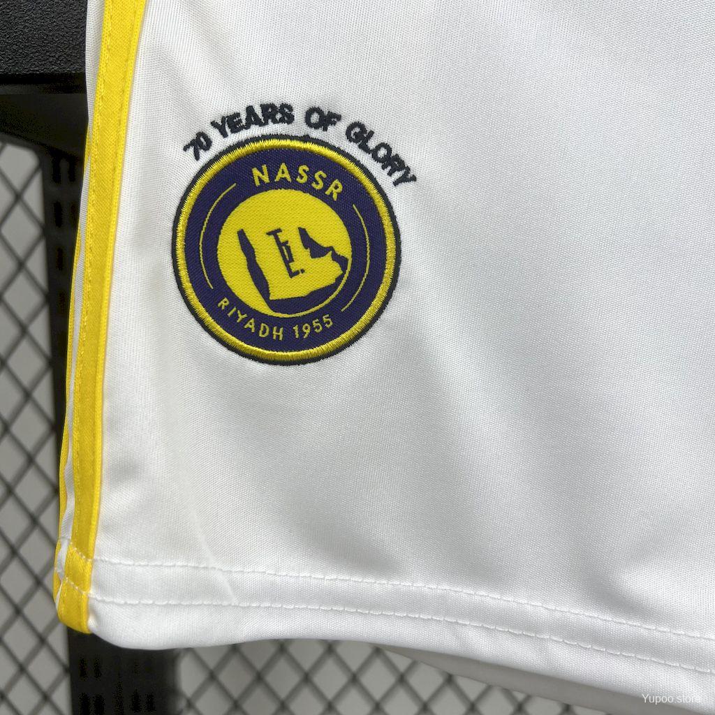 Kit Criança Al-Nassr FC 2025-26 Alternativo