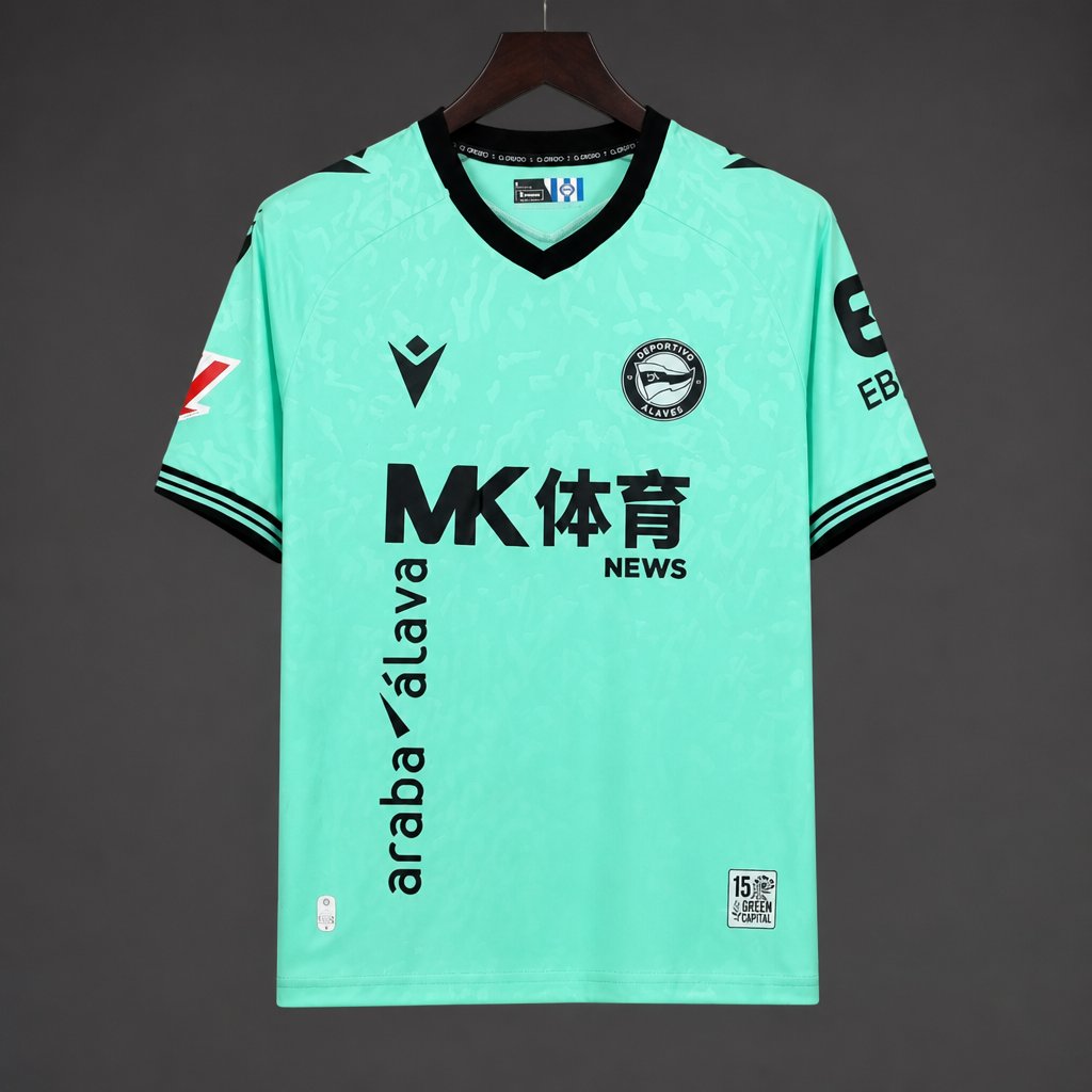 Camisola Deportivo Alaves 2026-27 Alternativa Verde Versão Adepto