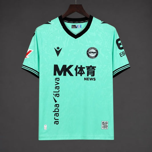 Camisola Deportivo Alaves 2026-27 Alternativa Verde Versão Adepto