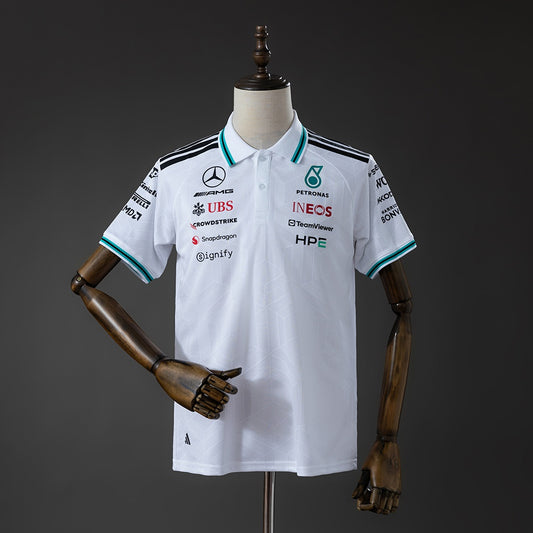 Polo F1 Mercedes-AMG 2026 Branco