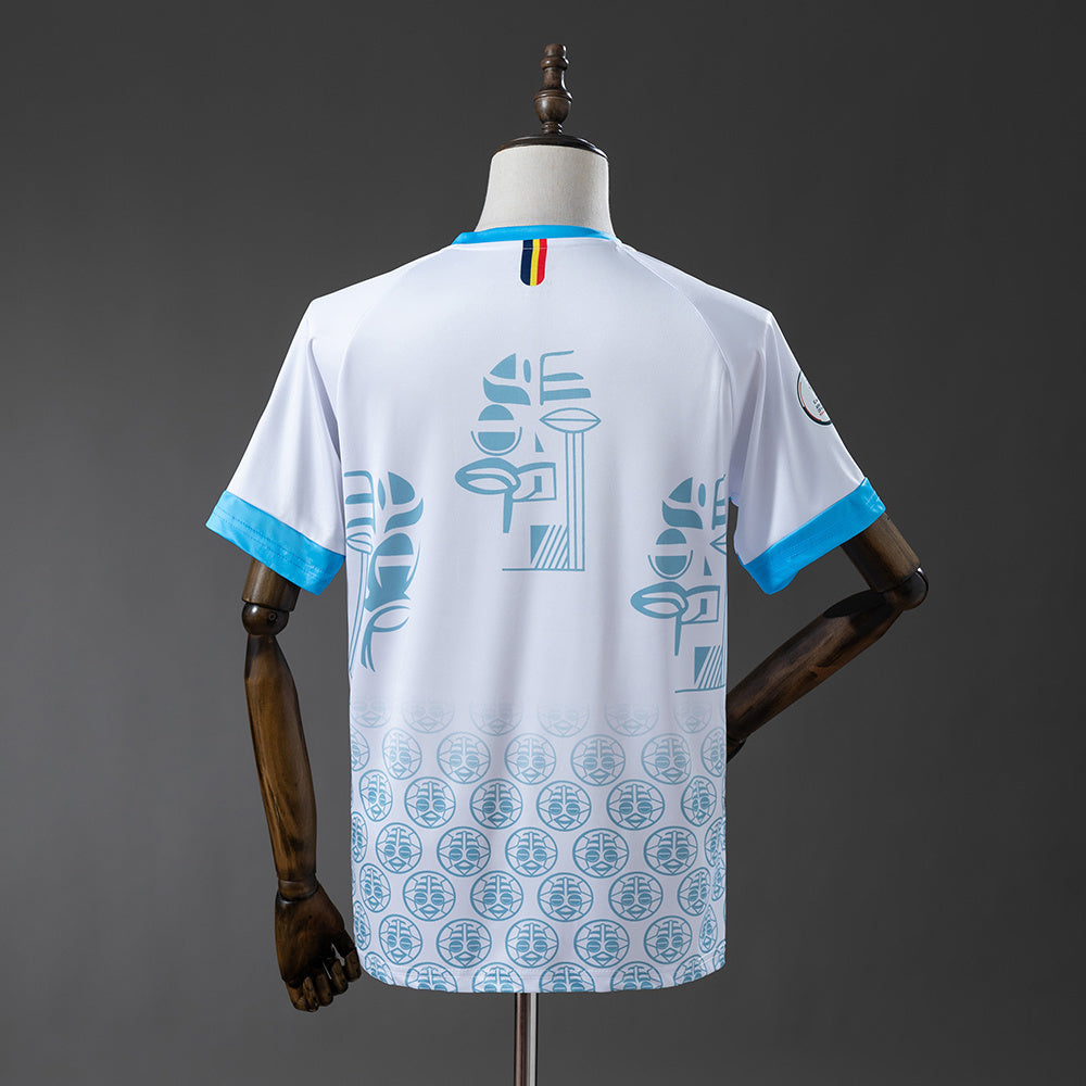 Camisola RD Congo 2026 Alternativa Branca Versão Adepto