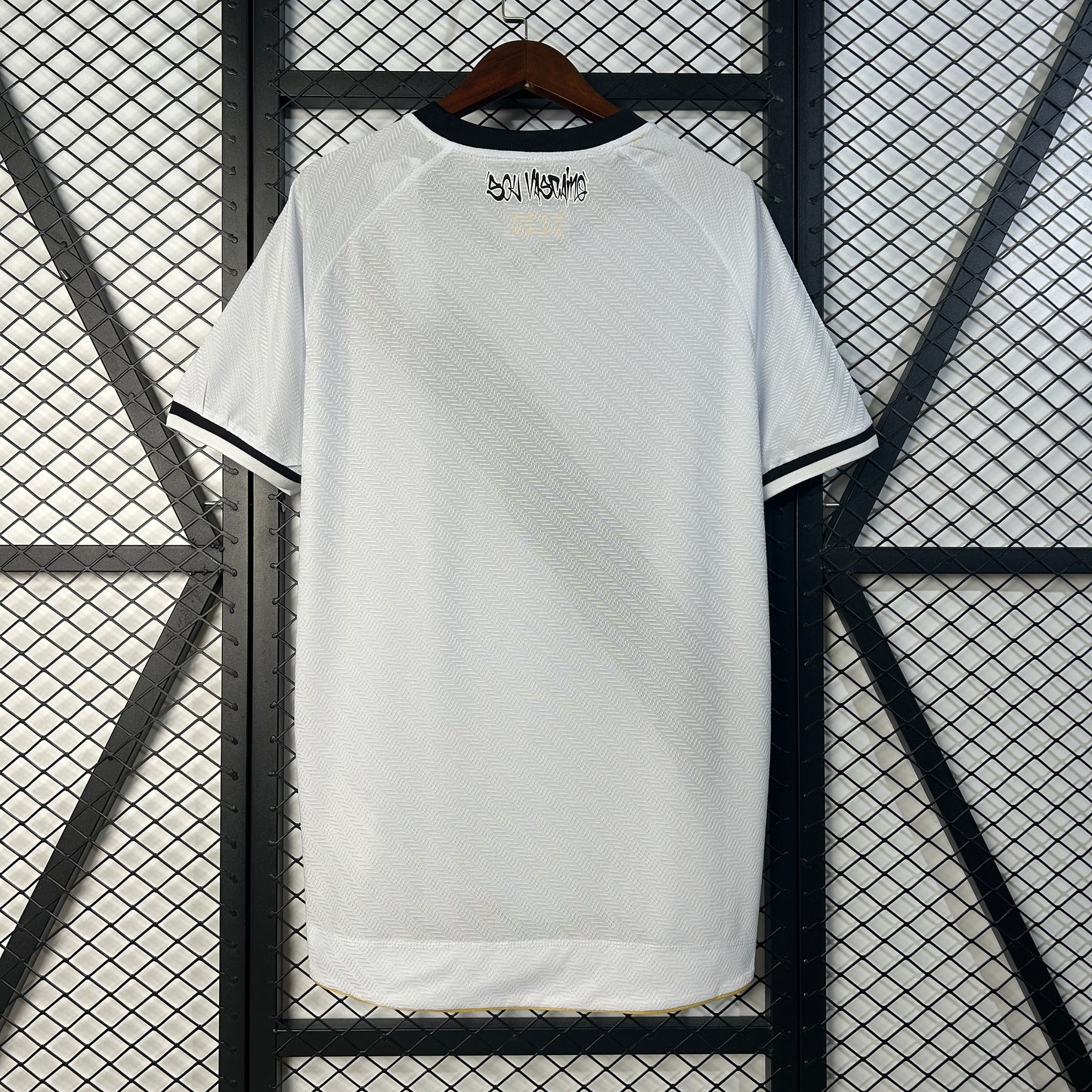 Camisola Vasco da Gama 2025-26 Alternativa Branca Lisa Versão Adepto