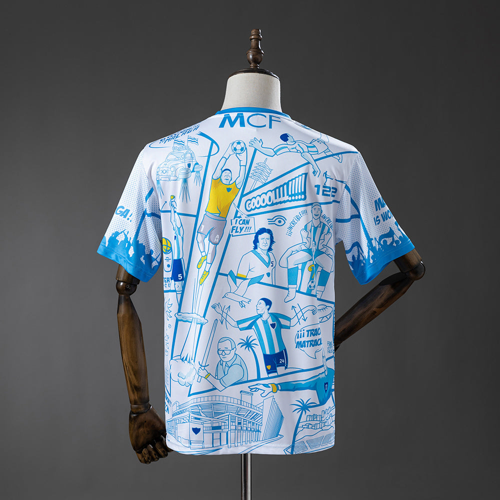 Camisola Malaga CF 2025-26 Edição Especial Versão Adepto