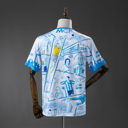 Camisola Malaga CF 2025-26 Edição Especial Versão Adepto