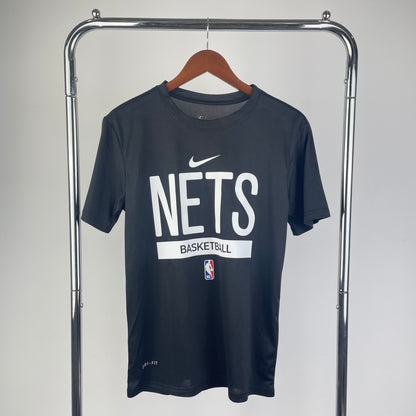 Tshirt NBA 2023 Brooklyn Nets Dri-Fit Preta