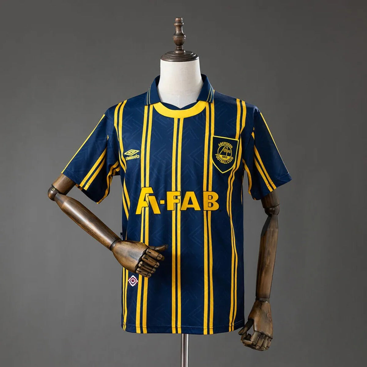 Camisola Aberdeen FC 1993-94 Alternativa Azul Versão Adepto