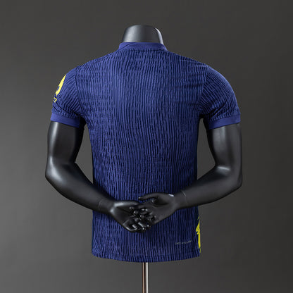 Camisola Atletico Madrid 2025-26 Alternativa Azul Versão Jogador