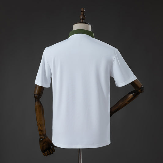 Polo Espanha 2026 Branco 2 Estrelas