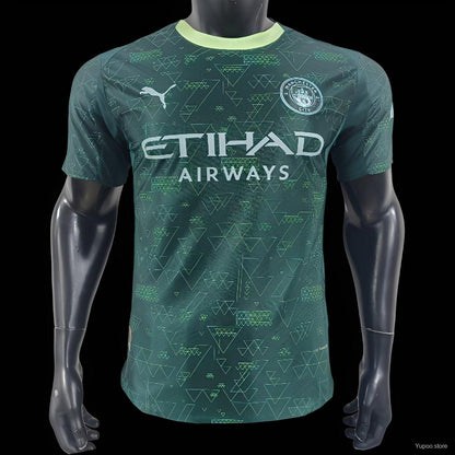 Camisola MCI 2025-26 Alternativa Verde Versão Jogador