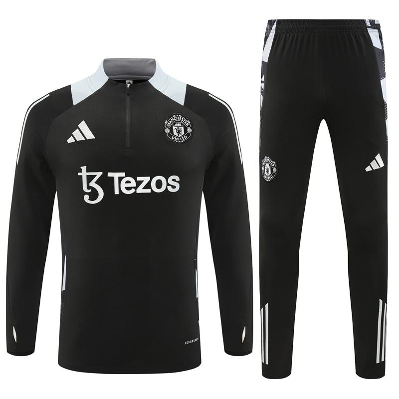 Fato de Treino M-United 2024-25 - Camisola com Fecho