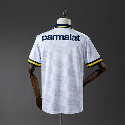 Camisola CA Boca Juniors 1995-96 Alternativa Branca Versão Adepto