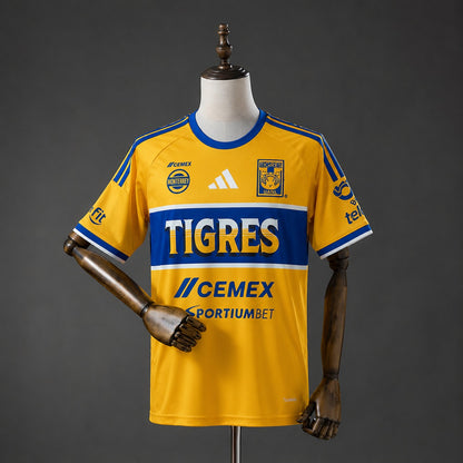 Camisola Tigres UANL 2026-27 Principal Versão Adepto