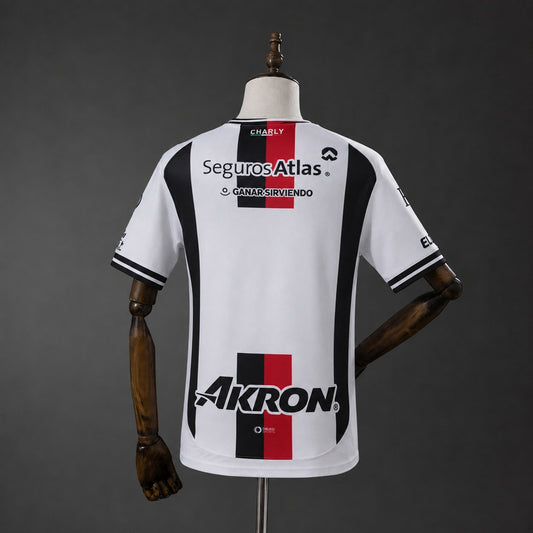 Camisola Atlas FC 2026-27 Alternativa Branca Versão Adepto