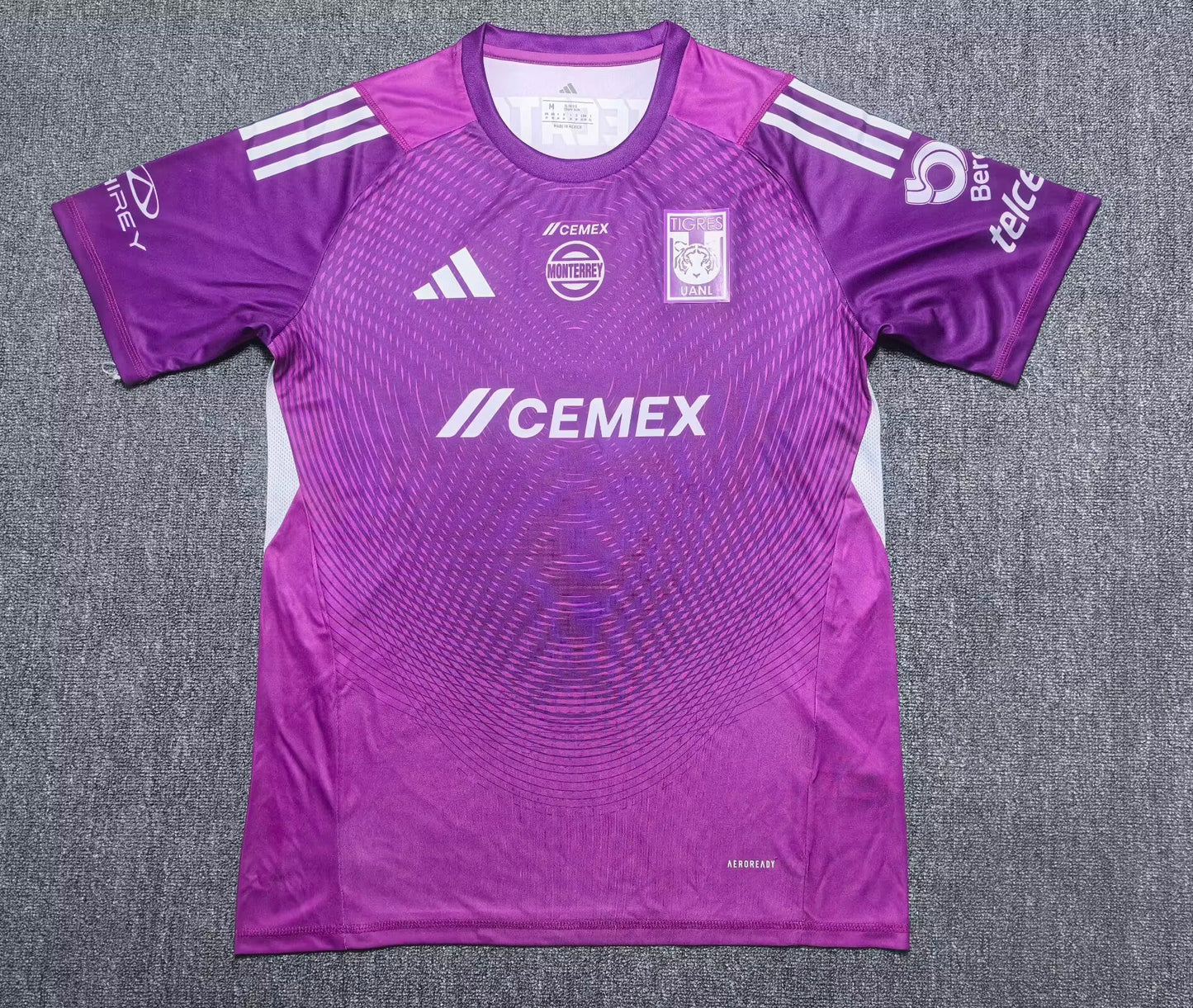 Camisola Tigres UANL 2025-26 Guarda-Redes Versão Adepto