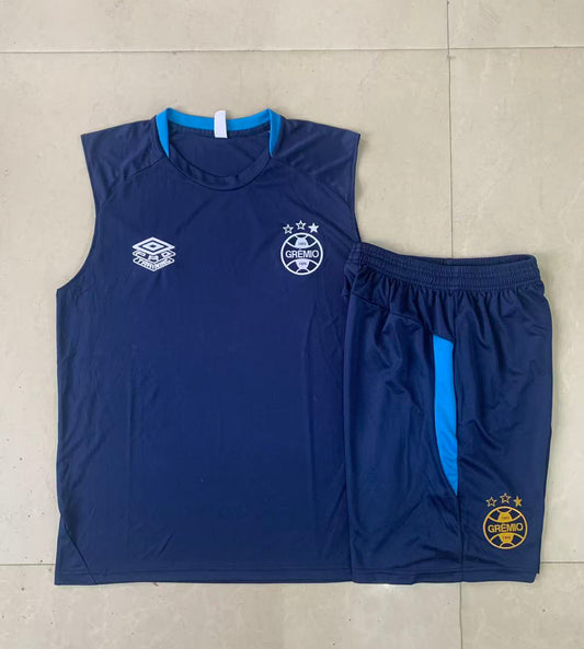 Kit Treino Manga Cava Gremio 2025-26