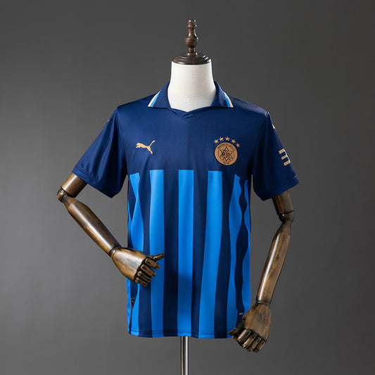 Camisola Macabi Tel Aviv FC 2025-26 Alternativa Azul Versão Adepto