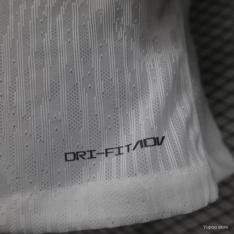 Camisola FC Paris Saint-Germain 2024-25 Alternativa Branca Versão Jogador