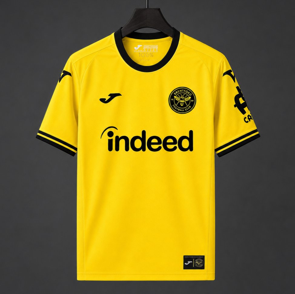 Camisola B-FORD 2026-27 Alternativa Amarela Versão Adepto