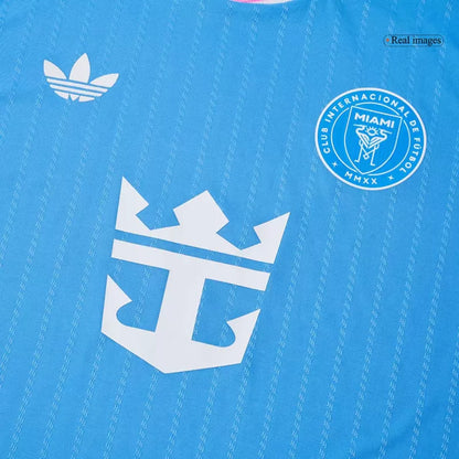 Camisola Inter Miami CF 2025-26 Alternativa Azul Versão Adepto