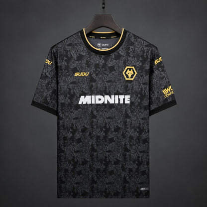 Camisola WOL 2026-27 Alternativa Preta Versão Adepto