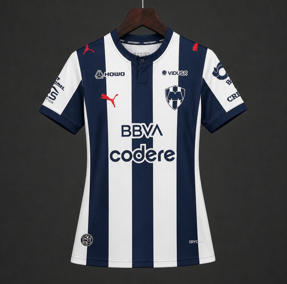 Camisola CF Monterrey 2026-27 Principal Versão Mulher