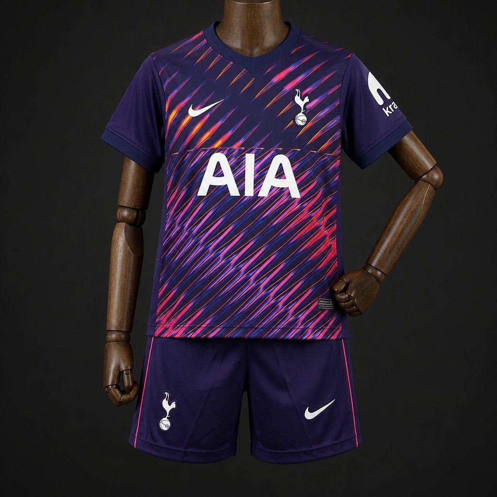 Kit Criança TOT 2026-27 Alternativo Roxo