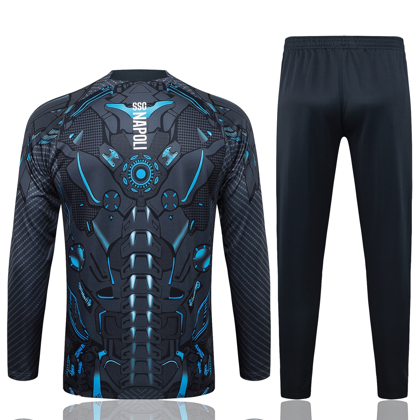 Fato de Treino Napoles 2025-26 - Camisola com Fecho