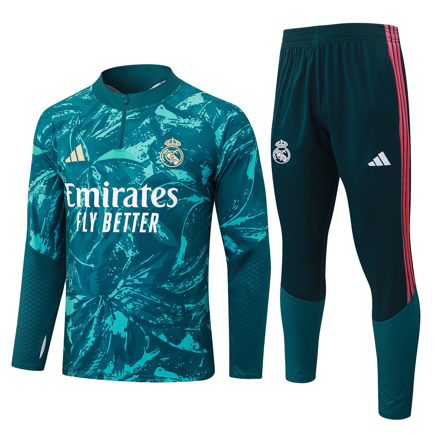 Fato de Treino Real Madrid CF 2026-27 - Camisola com Fecho