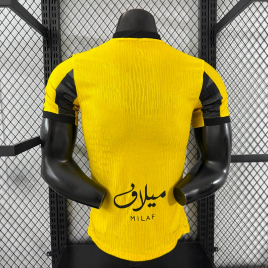 Camisola Al-Ittihad Club 2025-26 Principal Versão Jogador
