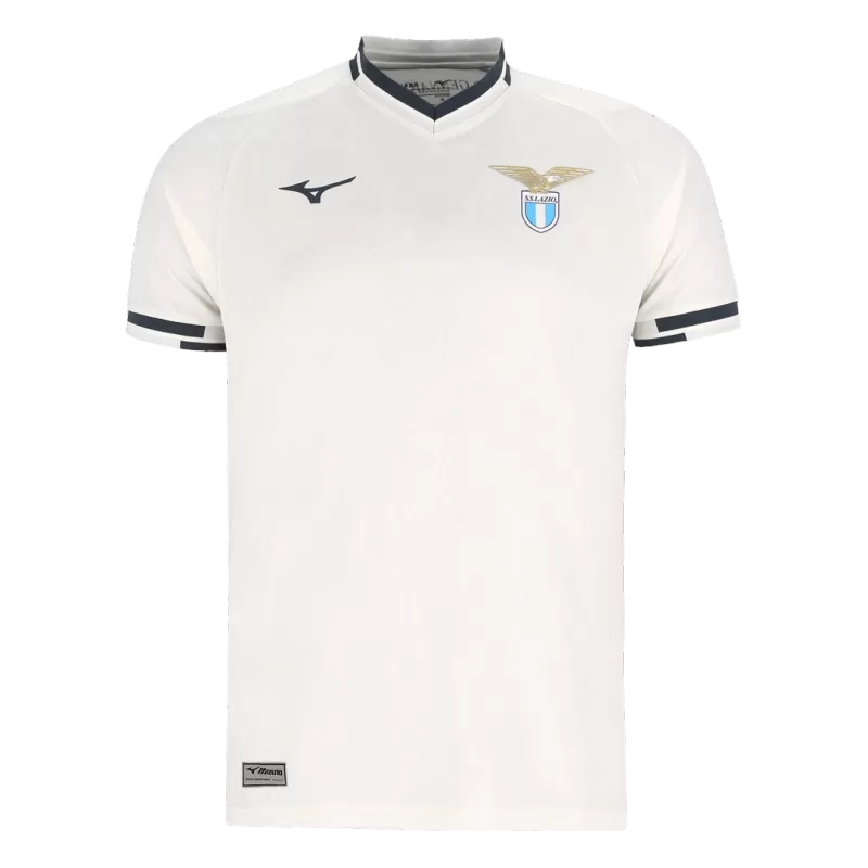 Camisola SS Lazio 2025-26 Alternativa Beje Versão Adepto