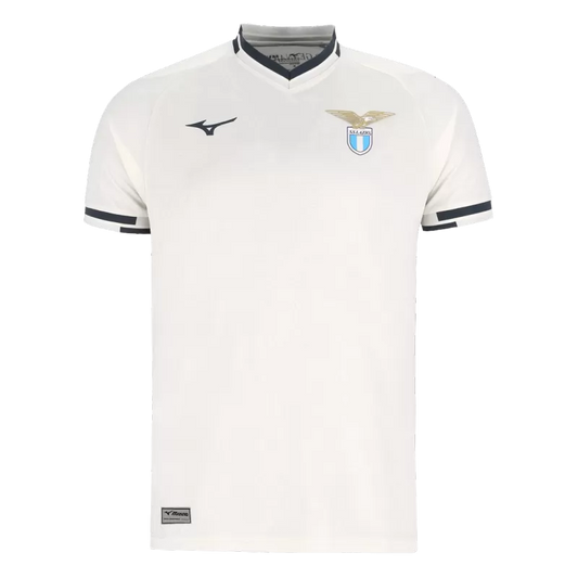 Camisola SS Lazio 2025-26 Alternativa Beje Versão Adepto