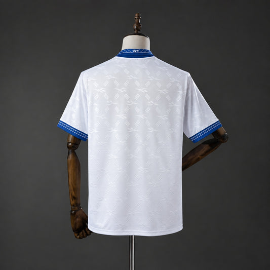 Camisola Chile 1998 Alternativa Branca Versão Adepto