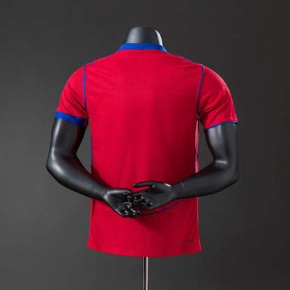 Camisola FC Paris Saint-Germain 2025-26 Alternativa Vermelha Versão Jogador