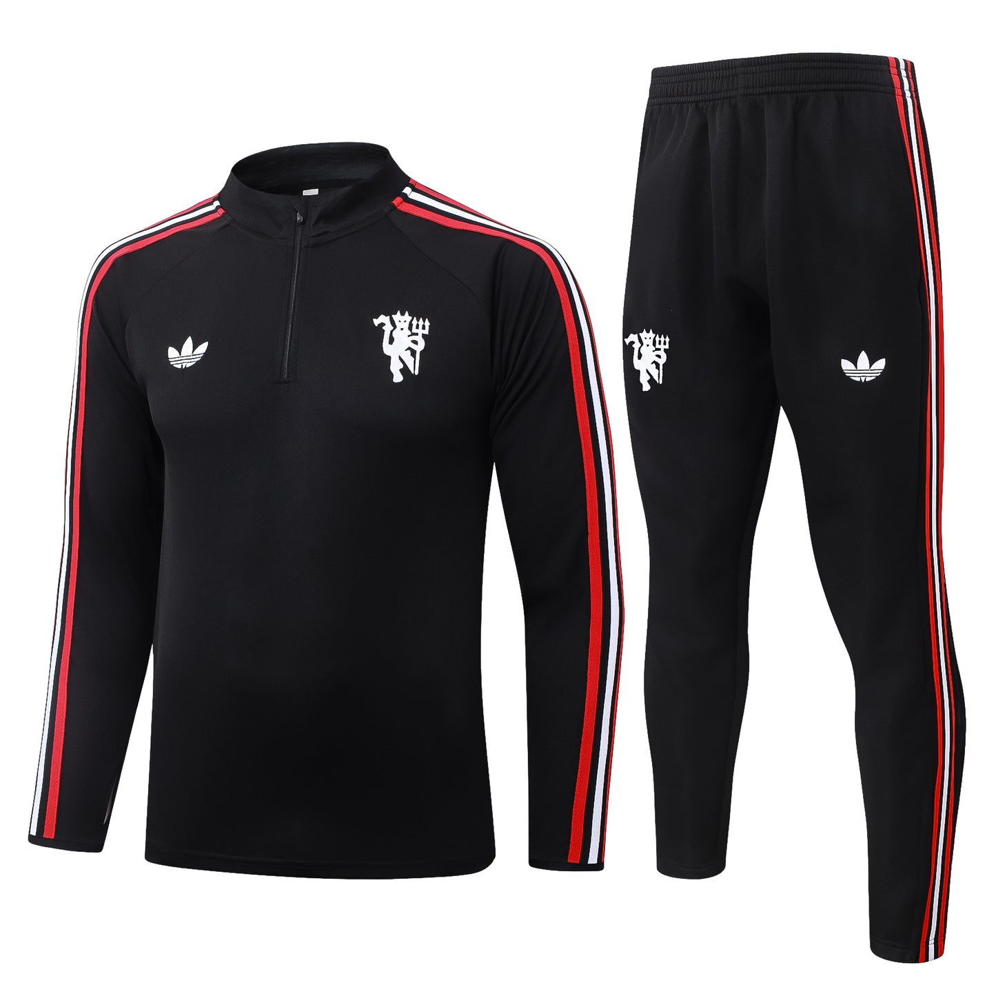 Fato de Treino M-United 2026-27 - Camisola com Fecho