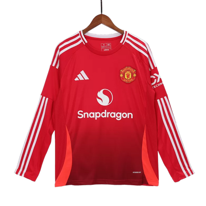 Camisola Manga Comprida M-United 2024-25 Principal Versão Adepto