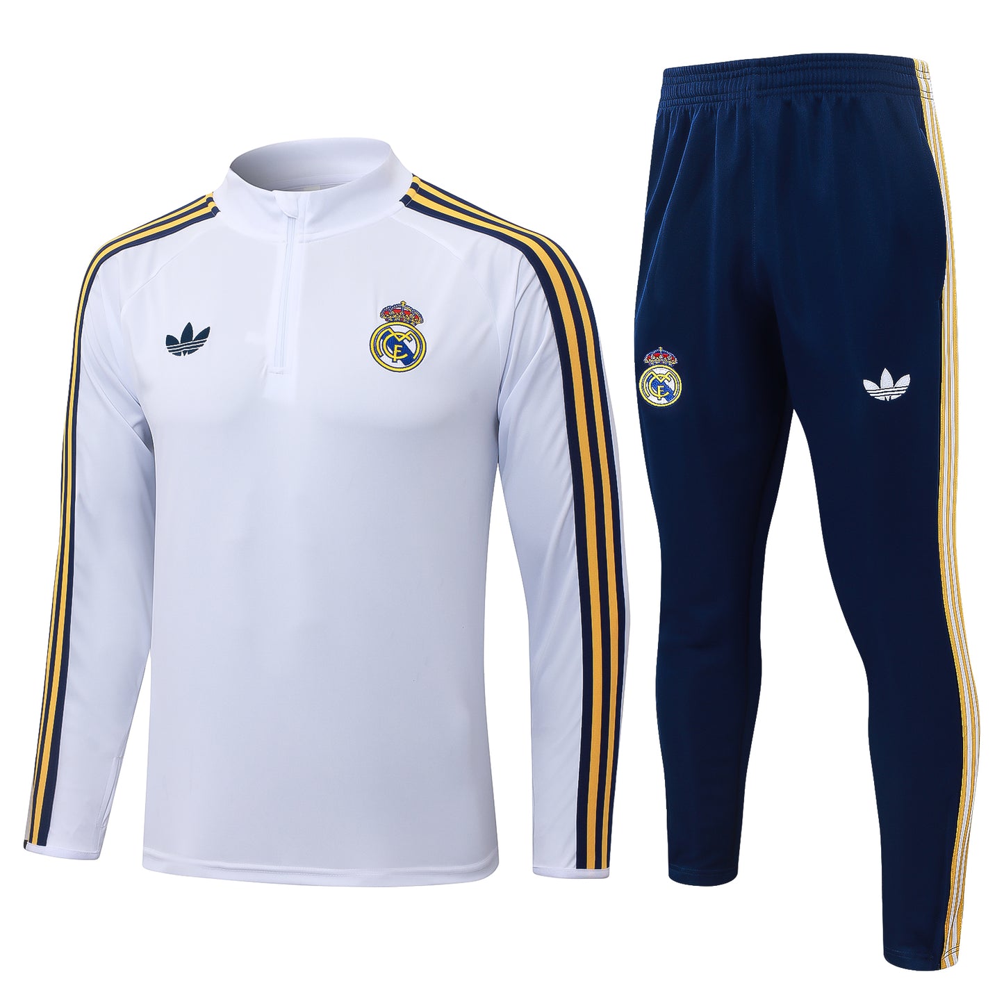 Fato de Treino Real Madrid CF 2026-27 - Camisola com Fecho