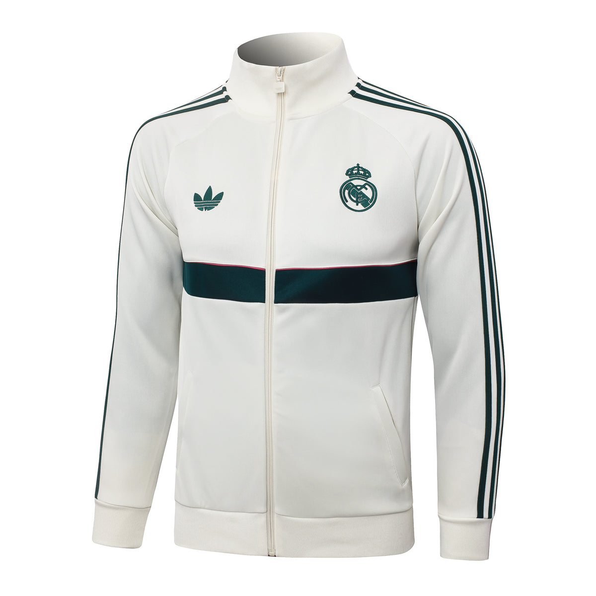 Fato de Treino Real Madrid CF 2026-27 - Casaco sem Capuz