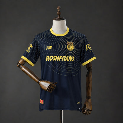Camisola Deportivo Toluca 2026-27 Alternativa Preta Versão Adepto
