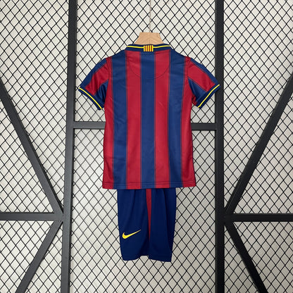 Kit Criança FC Barcelona 2009-10 Principal