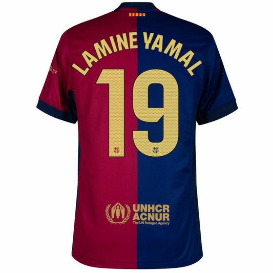 Camisola FC Barcelona 2024-25 Principal Versão Adepto LAMINE YAMAL #19