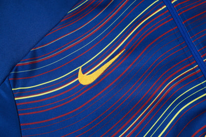 Fato de Treino FC Barcelona 2025-26 - Camisola com Fecho