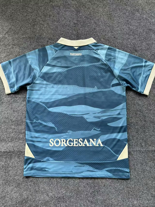 Camisola Napoles 2024-25 Alternativa Azul Versão Adepto