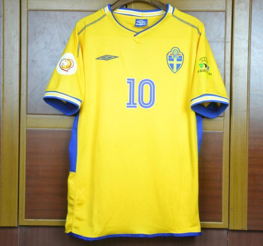 Camisola Suecia 2004 Principal IBRAHIMOVIC #10