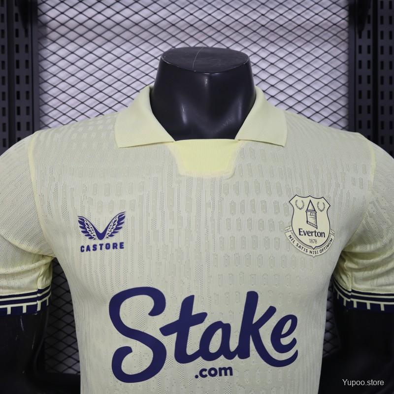 Camisola EVE 2025-26 Alternativa Amarela Versão Jogador